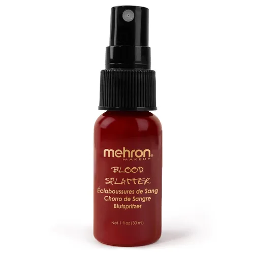 Mehron cosmético de chorro de sangre Bright Arterial para efectos especiales, películas, Halloween. Botella dispensadora de 1 onza