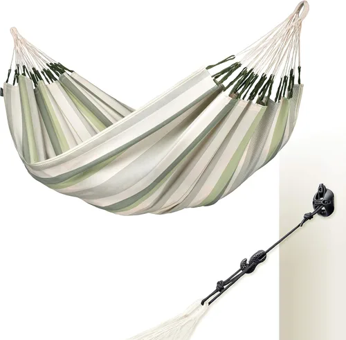 Vista 25 de LA SIESTA Brisa Hamaca Clásica, Hecha a Mano, Resistente a la Intemperie, Resistente a Desgarros para Relajación Interior y Exterior, Tamaño-King