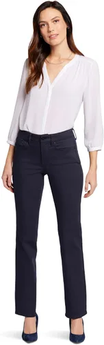 Vista 40 de NYDJ - Pantalones de mezclilla rectos Marilyn para mujer Biscayne