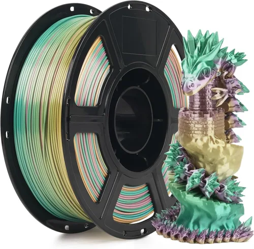 Vista 7 de FLASHFORGE Filamento de impresora 3D, filamento de seda de 0.069 pulgadas, carrete de 2.2 libras, precisión dimensional +/- 0.001 in para impresoras