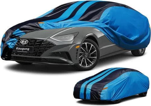 Vista 27 de Kaugung Funda impermeable para automóvil BMW Serie 3 (1999-2025), cubierta exterior completa para automóviles, ligera, resistente al sol, UV