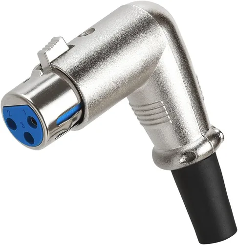 Vista 9 de Cmple - [Paquete de 10] Conector de micrófono XLR de 3 pines (hembra), cable de audio de metal para micrófonos, mezcladores, tambores eléctricos, Mi