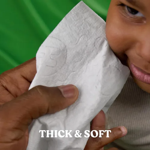 Vista 6 de Huggies Toallitas para bebé extra grandes, sin perfume, 1 paquete abatible, 42 toallitas XL en total, el embalaje puede variar