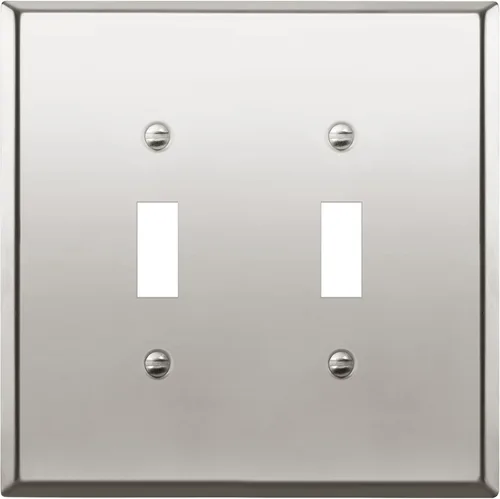 Vista 33 de LIDER Placa de Pared de Metal para Interruptor de Luz de Palanca, Cubierta de Interruptor de Acero Inoxidable, Resistente a la Corrosión