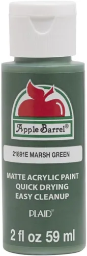 Vista 128 de Apple Barrel Pintura acrílica en varios colores (2 onzas), 20512, Burnt Umber