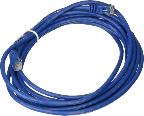 Vista 89 de C2G Legrand - Cable Ethernet Cat5e, cable de conexión Cat5e blindado sin enganches, cable de conexión de red azul, cable de conexión de red Ethernet