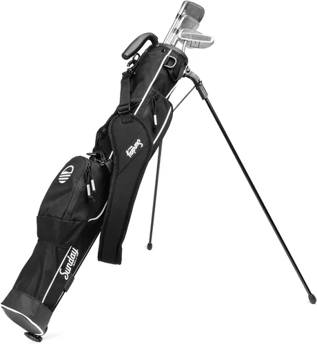 Sunday Golf - Bolsa Sunday Golf ligera con correa y soporte - Fácil de transportar y duradera bolsa de golf Pitch n Putt - Bolsa de golf para el