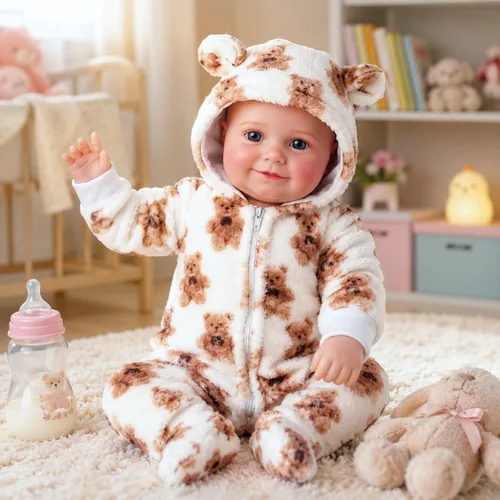 BABESIDE Muñecas de bebé Reborn de 20 pulgadas, chica realista con pelo blanco