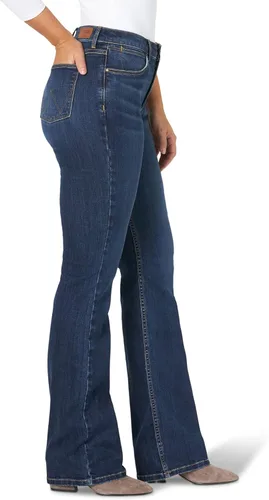 Vista 3 de Wrangler Jeans de tiro alto para mujer