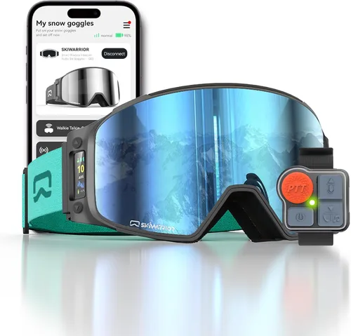 Vista 8 de Multifunctional Smart Wireless Ski Goggles with Walkie-Talkie, Anti-Fog Zeiss Lens, Music & Call Function