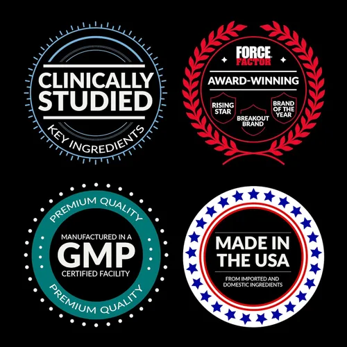 Vista 6 de Force Factor Tribulus Terrestris Max para hombres, refuerzo de testosterona y suplemento de vitalidad masculina, para absorción superior, 2000 mg