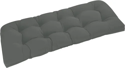 Vista 20 de downluxe Cojín de banco para exteriores para muebles de patio, cojines impermeables capitonados extra rellenos para columpio de porche, cojines
