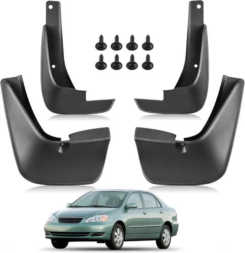 Vista 14 de BDFHYK Guardabarros Protectores contra Salpicaduras Guardabarros Guardabarros Compatibles con Toyota Tundra Sin Extensiones de Guardabarros