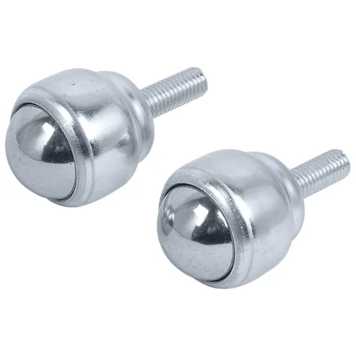 Vista 4 de Transportador de transmisión de rodamientos de bolas para silla de ruedas, bola de rodillo de rotación universal de 1 pulgada para mesa de unidad