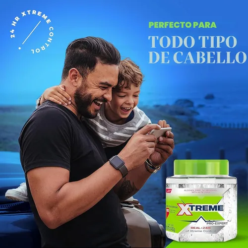 Vista 5 de Gel Wetline Xtreme Pro-Expert para peinado 15.87 onzas (450 g) (Paquete de 1)