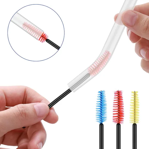 Vista 4 de Prasacco 18 piezas de alimentador de colibríes, cepillos de limpieza de mini cepillo de limpieza de nailon, cepillo limpiador pequeño para botellas