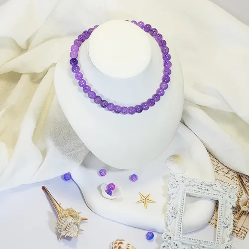 Vista 8 de Kit para hacer pulseras de 1200 piezas de cuentas de vidrio de 8mm, cuentas de cristal de 24 colores para hacer joyas, 2 cajas de cuentas