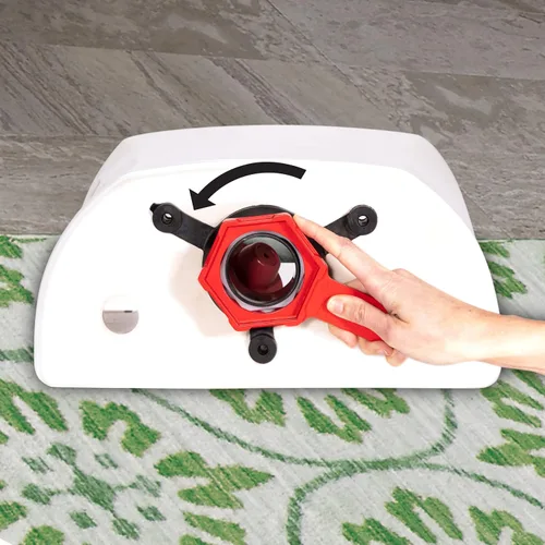 Vista 6 de Fluidmaster K-507A-008 Kit de reparación universal de válvula de descarga de inodoro ajustable de 2 pulgadas con herramienta de inodoro multicolor