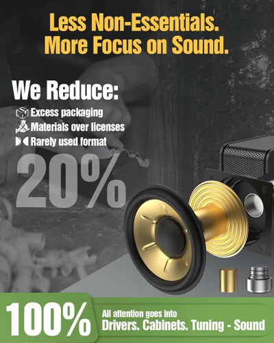 Vista 5 de Sistema de sonido envolvente virtual 5.1.2 de madera, 4 altavoces envolventes con cable, potencia máxima de 400 W, barras de sonido para Smart TV