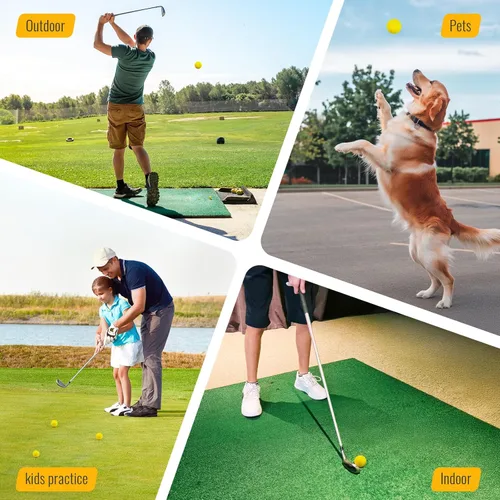 Vista 7 de JAYA 32 Pack Golf Foam Practice Balls, Realistic Feel and Limited Flight, Soft for Indoor or Outdoor Training