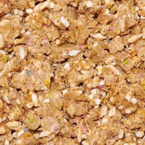 Vista 5 de Safe + Fair - Granola de Pastel de Cumpleaños, sin gluten, vegano y a base de plantas con chispitas naturales, 0g de grasas trans, sin OGM, kosher