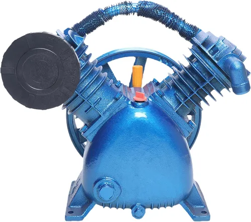 Vista 11 de Cabezal de bomba de compresor de aire 175PSI 3HP Cabezal de bomba de compresor de aire de doble cilindro, cabezal de compresor de aire universal