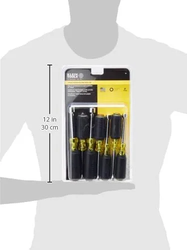 Vista 8 de Klein Tools 631 juego de destornilladores, de 7 unidades, con mango acolchado.