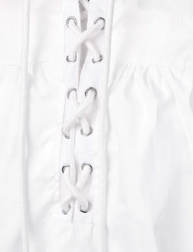 Vista 4 de VATPAVE Camisas renacentistas para hombre, camisetas góticas de pirata para cosplay