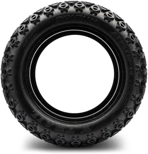 Vista 3 de Arisun X-Trail 20x10-10 DOT - Neumático para carrito de golf todo terreno (6 capas), juego de cuatro Set de cuatro