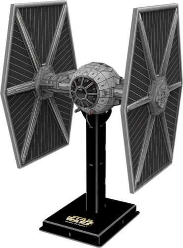 Vista 2 de Rompecabezas 4D - Star Wars: Tie Fighter/LN - Kit de modelo de papel 129 para adolescentes y adultos - A partir de 14 años