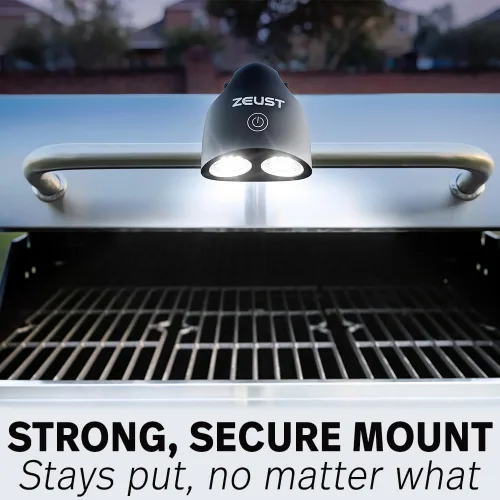 Vista 7 de Sirius 1.0 - Luz de parrilla para parrilla al aire libre – Ahumador LED brillante y accesorios de barbacoa – Luces esenciales para barbacoa – Lo