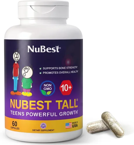 NuBest Tall 10+ Vitaminas de apoyo al crecimiento para niños y adolescentes