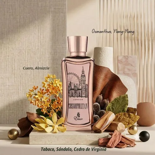 Vista 4 de Paris Corner Emir Cosmopolitan London Eau de Parfum Spray 2.9 fl oz (2.8 oz)