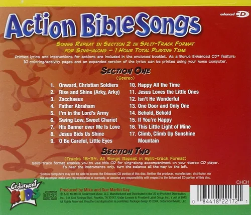 Vista 2 de Action Bible Songs