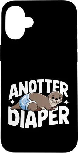 Vista 23 de Anotter Diapers - Funny Newborn Parents New Dad Mom Case for iPhone 16