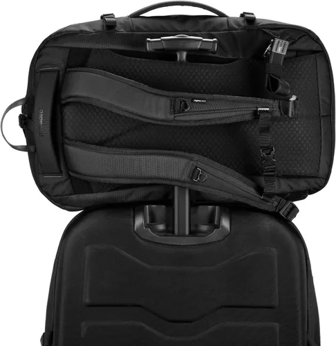 Vista 7 de Pacsafe EXP45 Mochila de viaje antirrobo para cabina, Negro