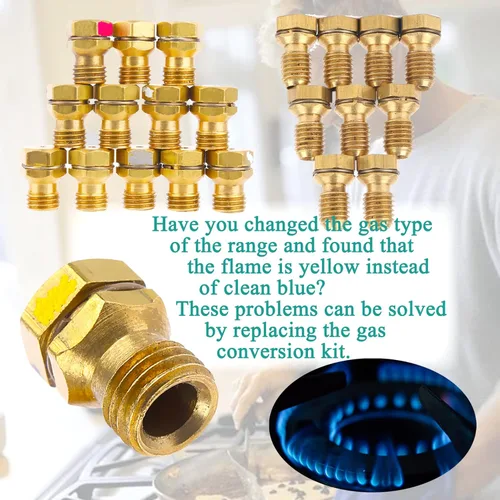 Vista 5 de Kit de conversión de gas LP GRLP3 Frigidaire, pieza de repuesto, comparar con Electrolux Kenmore Range Cooktop Estufa Horno, AP4374168 reemplaza