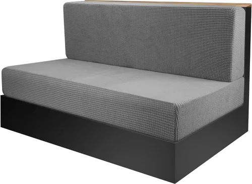 Vista 6 de Tlswshsy Fundas de cojín para comedor de autocaravana, protector elástico para muebles de sofá biplaza, fundas elásticas para cojines de cámper