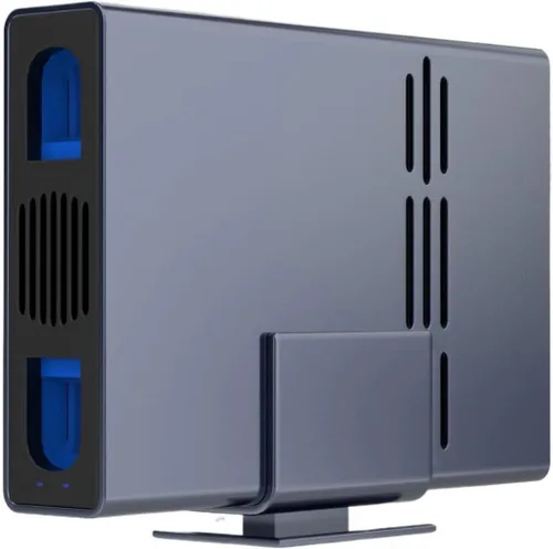 IO CREST Caja USB tipo C de una sola bahía de 10 Gbps para HDD SATA de 2.5" y 3.5"