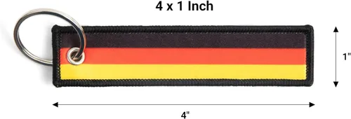 Vista 5 de National Country - Llavero con llavero - Llaves, coches, motocicletas, regalos - EDC