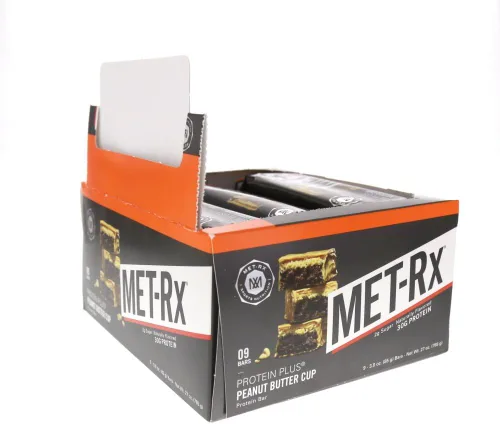 Vista 6 de MET-Rx Big 100 barras de proteínas colosales, Blueberry Cobbler, barras de reemplazo de comidas, 4