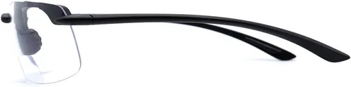 Vista 3 de VITENZI Gafas de seguridad bifocales con lectores envolventes para deporte, aumento de seguridad, protección de lectura, Monza