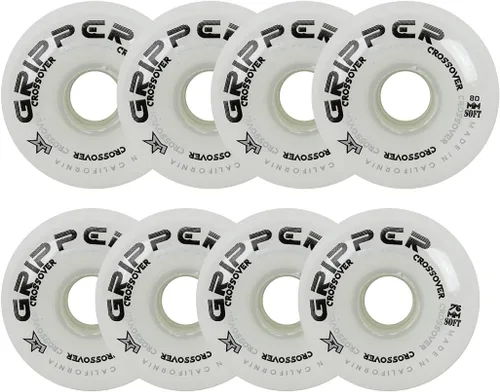 Vista 12 de Labeda Juego de 8 agarraderas de ruedas de hockey sobre ruedas cruzadas - Elige