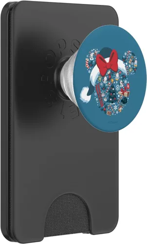 Vista 7 de Disney Minnie Mouse Icon Winter Lodge Holiday PopSockets intercambiables PopGrip