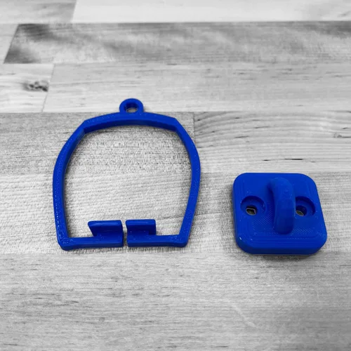 Vista 4 de Puente de Suspensión Compatible con Pista Hot Wheels (Azul)
