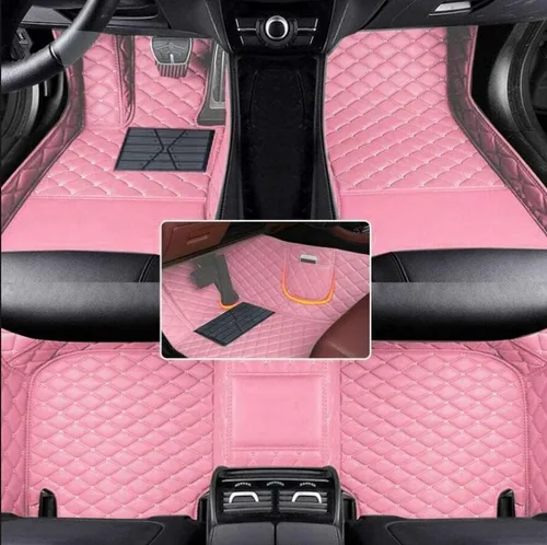 Vista 14 de Alfombrillas de cuero para auto personalizadas de ajuste completo - Mejora el interior de tu auto con forros específicos para vehículos - Perfectas
