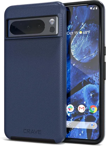 Vista 32 de Crave Dual Guard para Google Pixel 6 Pro, funda de doble capa de protección contra golpes para Google Pixel 6 Pro - Aguamarina