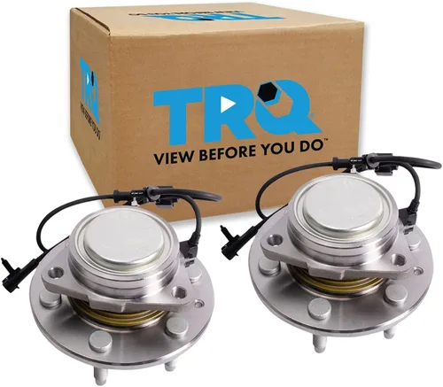 Vista 261 de Conjunto de rodamiento de rueda y buje TRQ para parte trasera izquierda y derecha, 2 piezas, compatible con Ford Expedition 2007-2010 y Lincoln