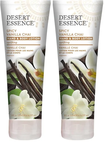 Vista 3 de Desert Essence Loción para manos y cuerpo, almendra, 8 onzas