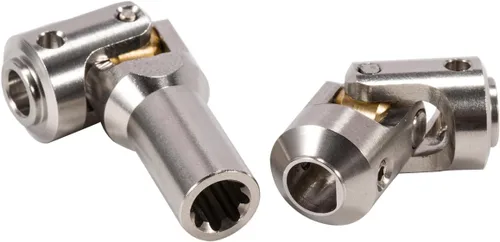 Vista 8 de RCBOYZ Paquete de 2 unidades de eje de transmisión de acero inoxidable de longitud libre de corte universal para 1/10 LCG DIY RC Crawler SCX10 I II